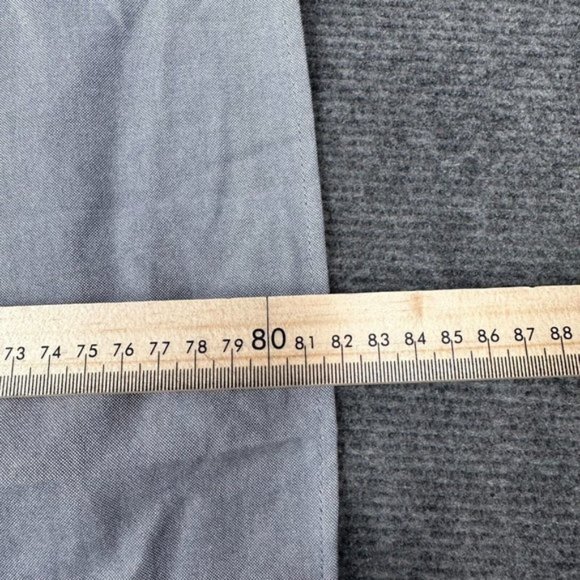 RVCA Long Sleeve Button Down Dress Shirt Casual Slim Fit Mens Size XXL Grey - Picture 8 of 8